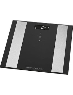 ProfiCare PC-PW 3007 FA Ψηφιακή Ζυγαριά με Λιπομετρητή σε Μαύρο χρώμα