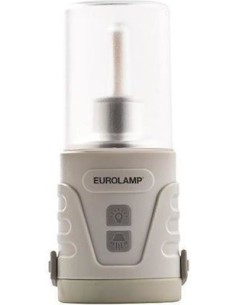 Eurolamp Φανάρι Led Επαναφορτιζόμενο για Camping Αδιάβροχο με Φακό 300lm 3W