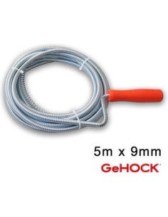 GeHock Ατσαλίνα Αποχέτευσης 5m με Μέγιστο Πάχος Απόφραξης 9mm