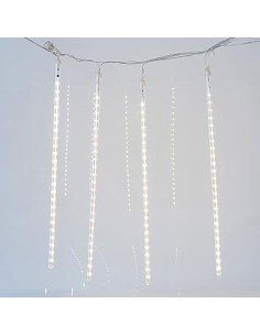 ΣΕΙΡΑ, 240 LED, 7V, ΜΕ 5 SNOWDROP 50cm, ΕΠΕΚΤΑΣΗ ΕΩΣ 3, ΜΕ ΜΕΤΑΣΧΗΜΑΤΙΣΤΗ, ΘΕΡΜΟ ΛΕΥΚΟ LED, ΠΡΟΕΚΤΑΣΗ ΠΑΡΟΧΗΣ 5m, IP44