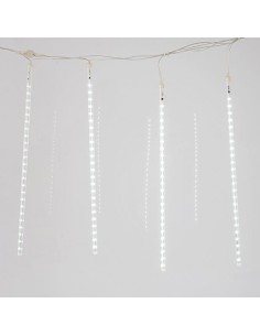 ΣΕΙΡΑ, 240 LED, 7V, ΜΕ 5 SNOWDROP 50cm, ΕΠΕΚΤΑΣΗ ΕΩΣ 3, ΜΕ ΜΕΤΑΣΧΗΜΑΤΙΣΤΗ, ΛΕΥΚΟ LED, ΠΡΟΕΚΤΑΣΗ ΠΑΡΟΧΗΣ 5m, IP44