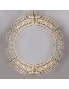 ΣΤΕΦΑΝΙ 50cm, 360 LED, 4,5V ΜΕΤΑΣΧΗΜΑΤΙΣΤΗ, TIMER, ΑΣΗΜΙ ΜΕΤΑΛΛΙΚΟΣ ΣΚΕΛΕΤΟΣ, ΑΣΗΜΙ ΧΑΛΚΙΝΟ ΚΑΛΩΔΙΟ, ΘΕΡΜΟ ΛΕΥΚΟ LED, ΠΡΟΕΚΤΑΣΗ 