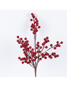 ΚΛΑΔΙ ΜΕ ΚΟΚΚΙΝΑ BERRIES, 46cm