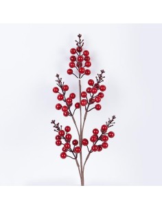 ΚΛΑΔΙ ΜΕ ΚΟΚΚΙΝΑ BERRIES, 68cm