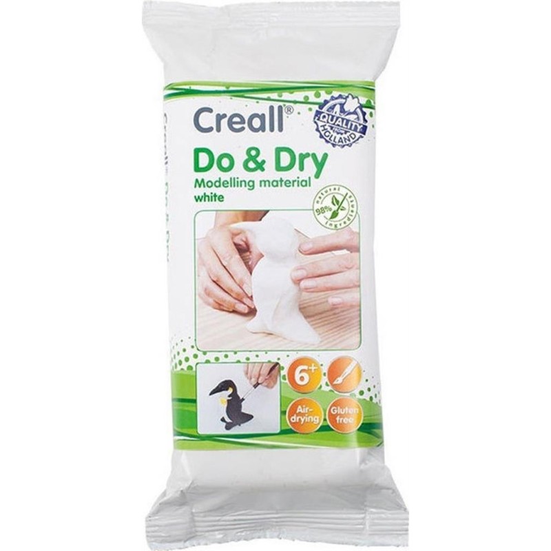Πηλός Creall Do&Dry 500gr Λευκό 