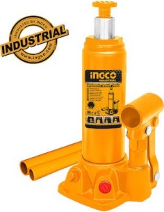 Ingco HBJ202 Γρύλος Μπουκάλας με Δυνατότητα Ανύψωσης έως 2ton