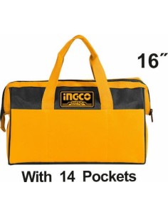 Ingco HTBG281628 Τσάντα Εργαλείων 14 Θέσεων 16"