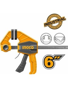 Ingco HQBC01601 Αυτόματος Σφιγκτήρας Σκανδάλης με Μέγιστο Άνοιγμα 150mm
