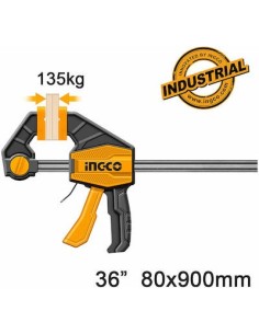 Ingco HQBC36803 Σφιγκτήρας Αυτόματος Σκανδάλης με Μέγιστο Άνοιγμα 900mm