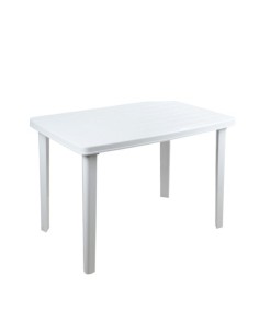 Τραπέζι Πλαστικό Ορθογώνιο ΠΑΤΜΟΣ - 110x70x74cm Λευκό